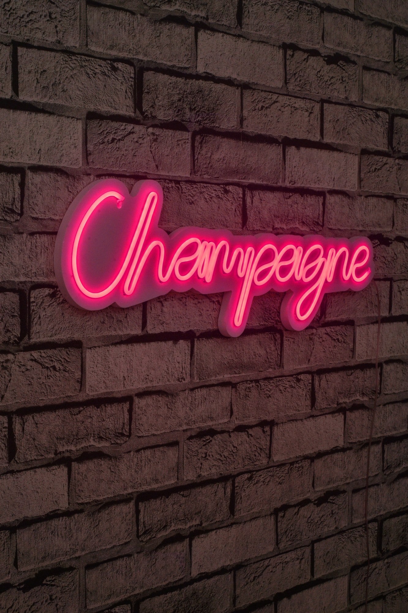 Éclairage LED en plastique décoratif Champagne - Pink