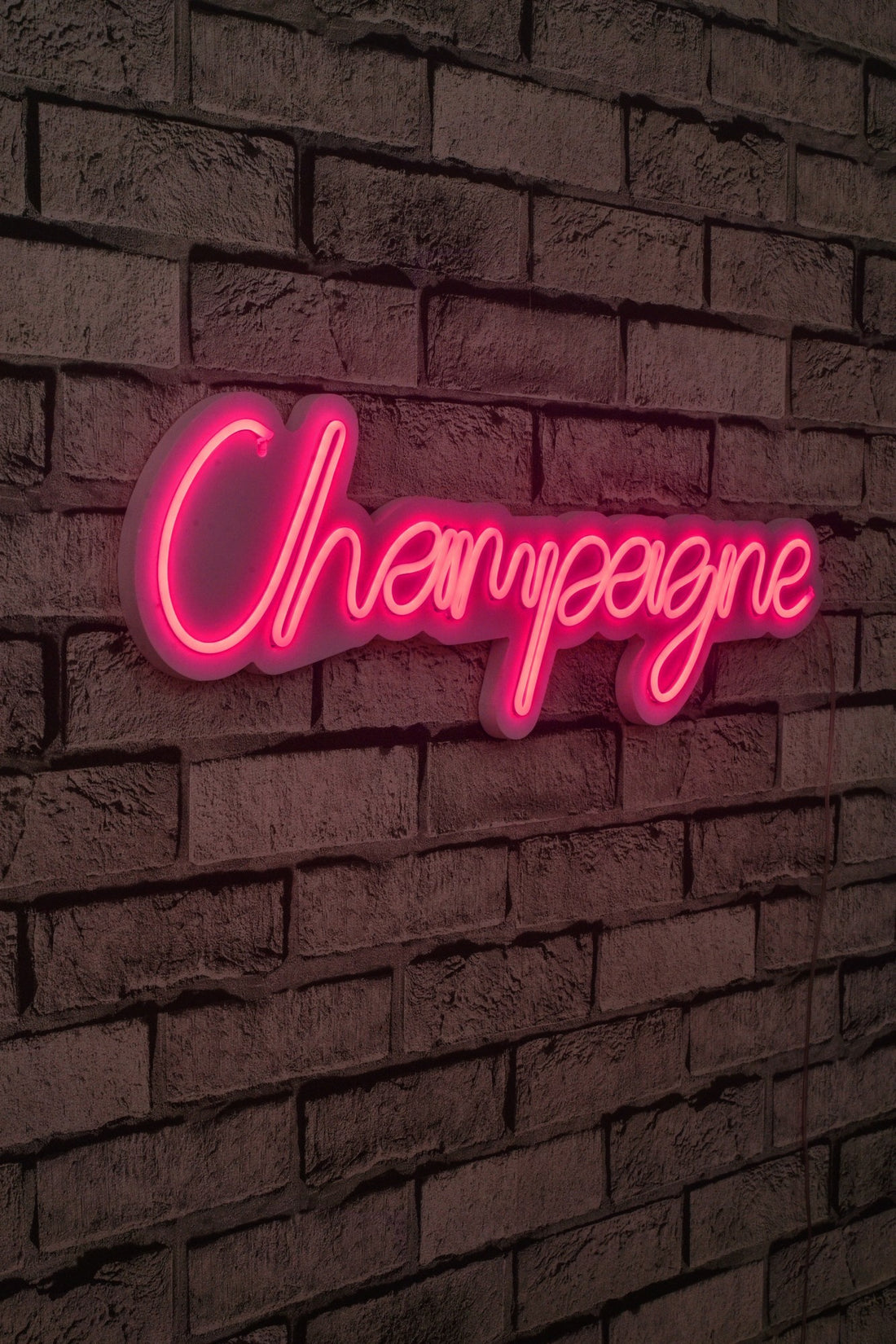Éclairage LED en plastique décoratif Champagne - Pink