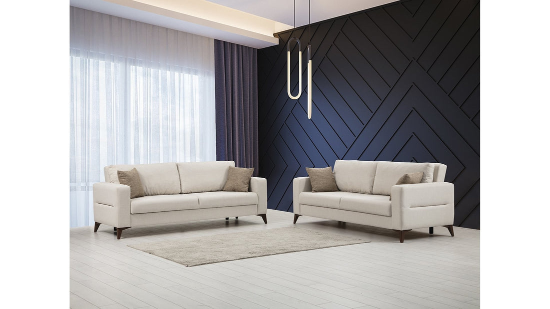 Canapé Kristal 3+3 - Beige