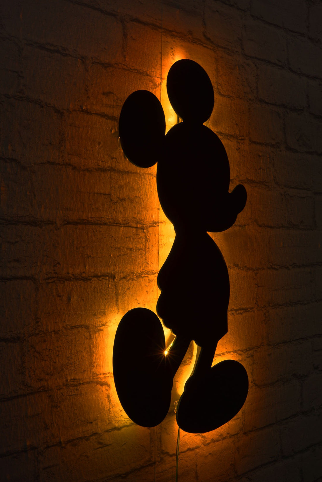 Éclairage LED décoratif Mickey Mouse - Yellow