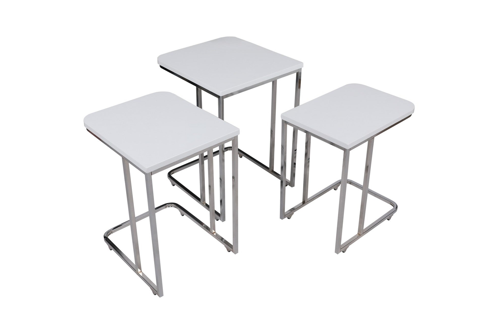Table gigogne (3 pièces) Ce Metal Zigon - 9406