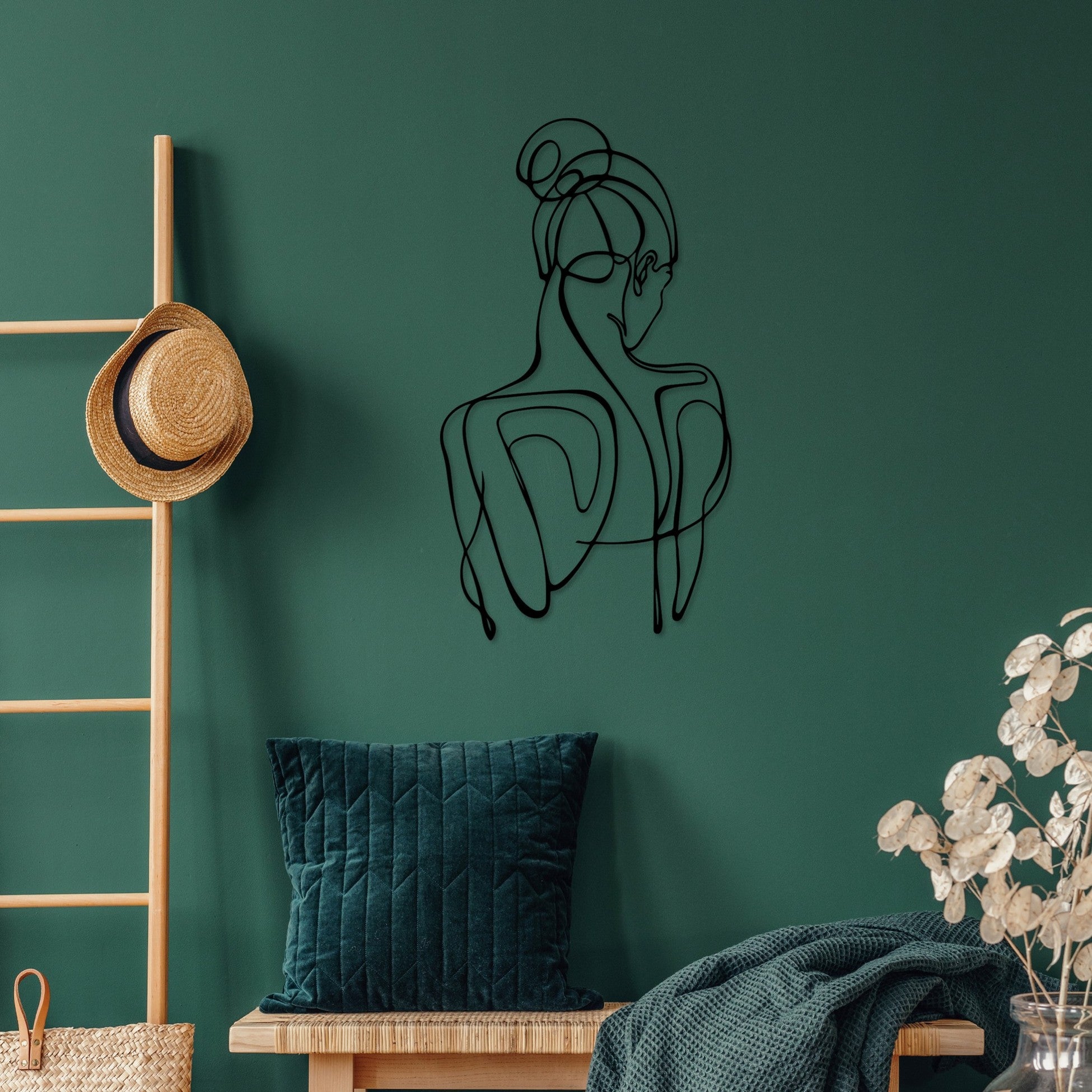 Accessoire mural en métal décoratif Sorella-1