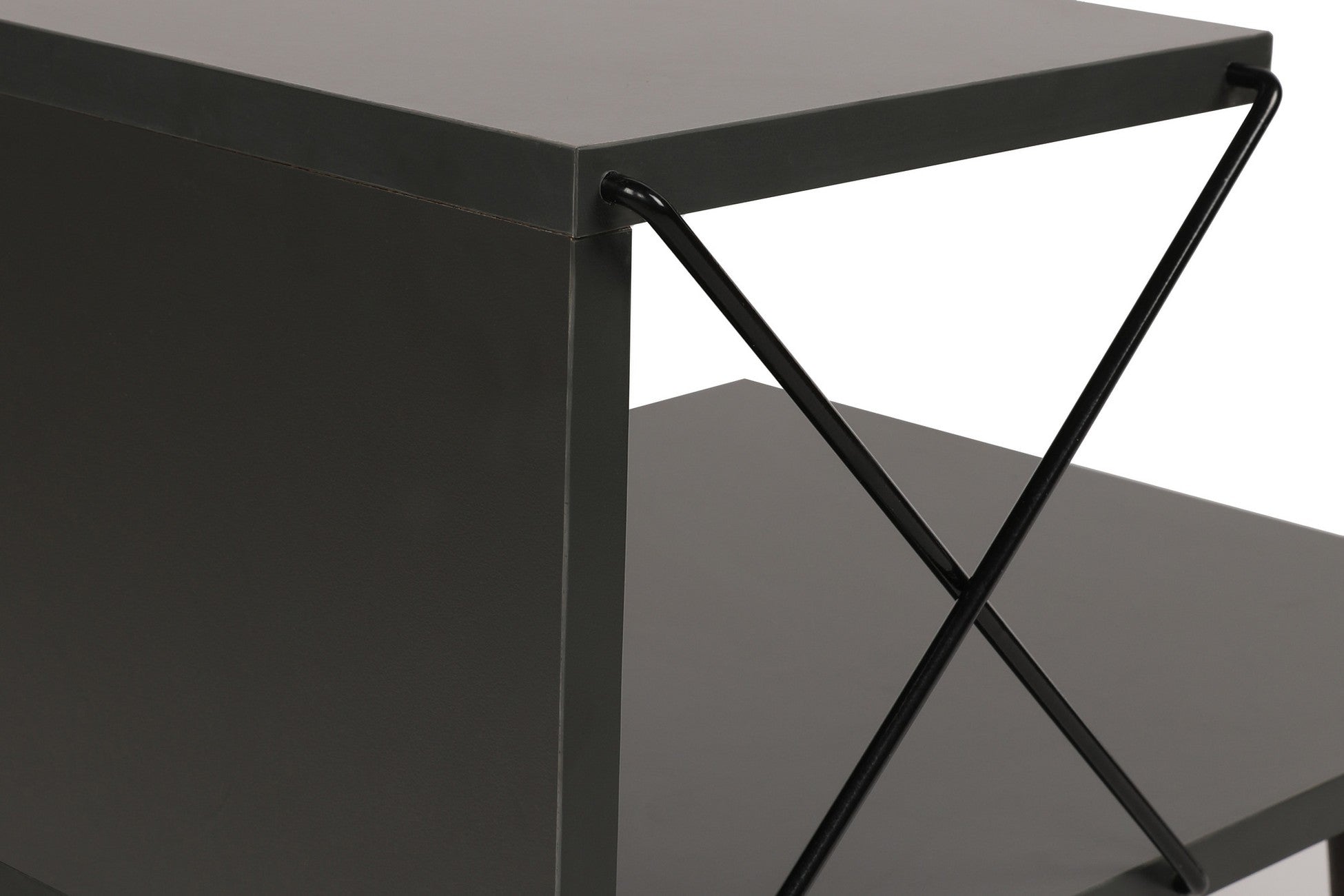 Table de chevet Cross - Anthracite