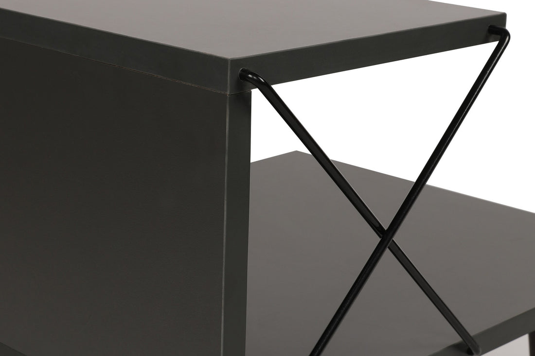 Table de chevet Cross - Anthracite