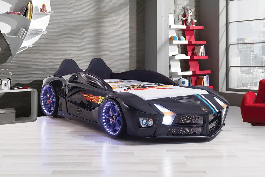 LIT ENFANT VOITURE ET LED – Luxuryfull
