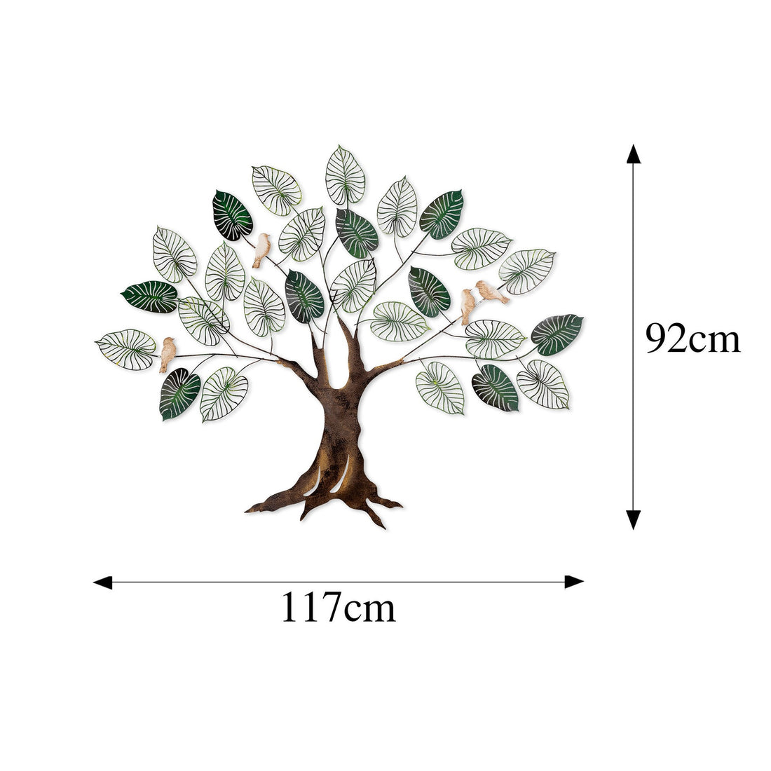 Accessoire mural en métal décoratif Alder