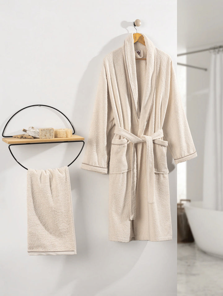Peignoir Deluxe - Cream