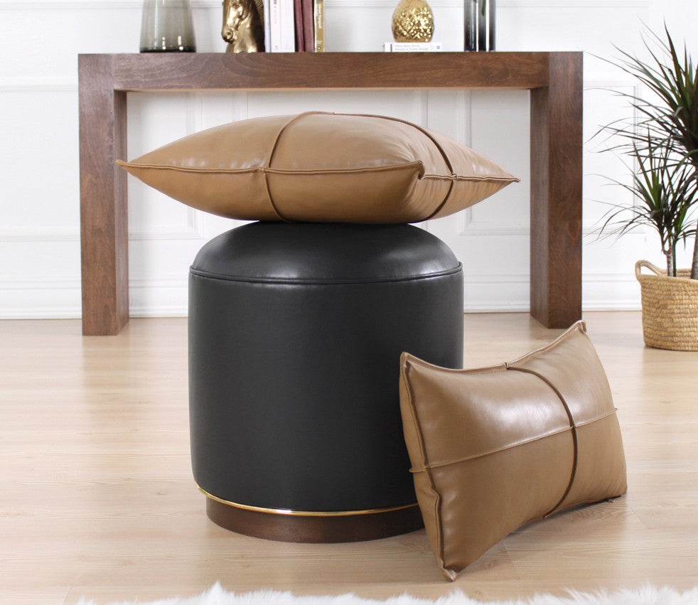 Pouf Milotte - Anthracite