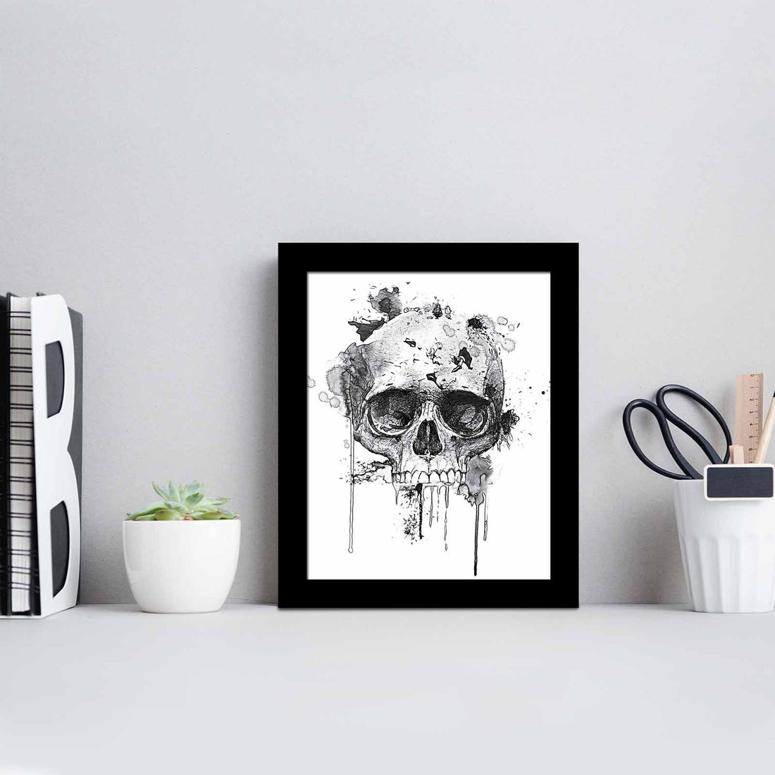 Peinture mdf encadrée décorative SCT-004