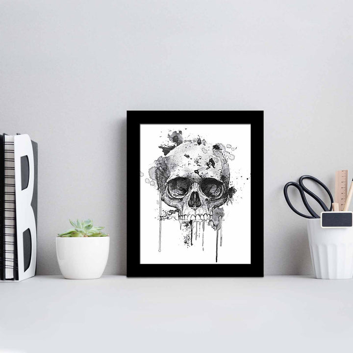 Peinture mdf encadrée décorative SCT-004