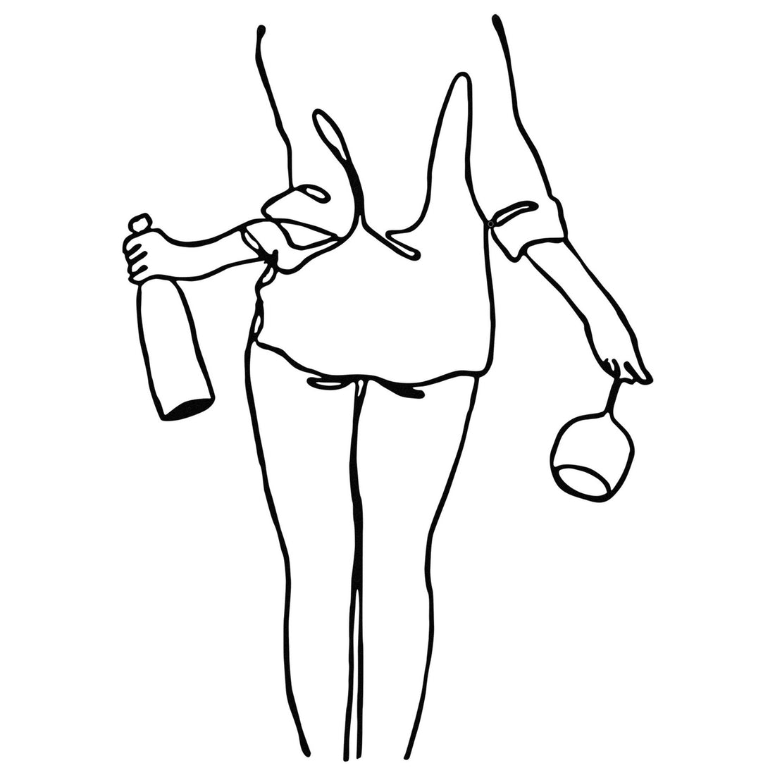 Accessoire mural en métal décoratif Wine Night