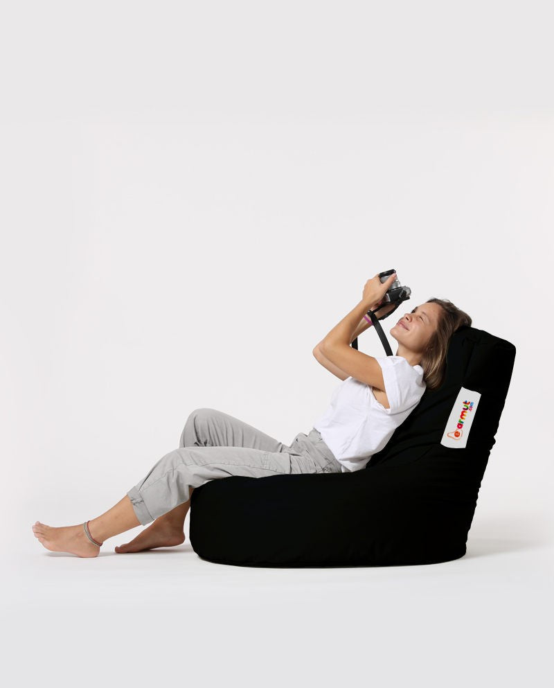 Pouf de jardin Lina - Black