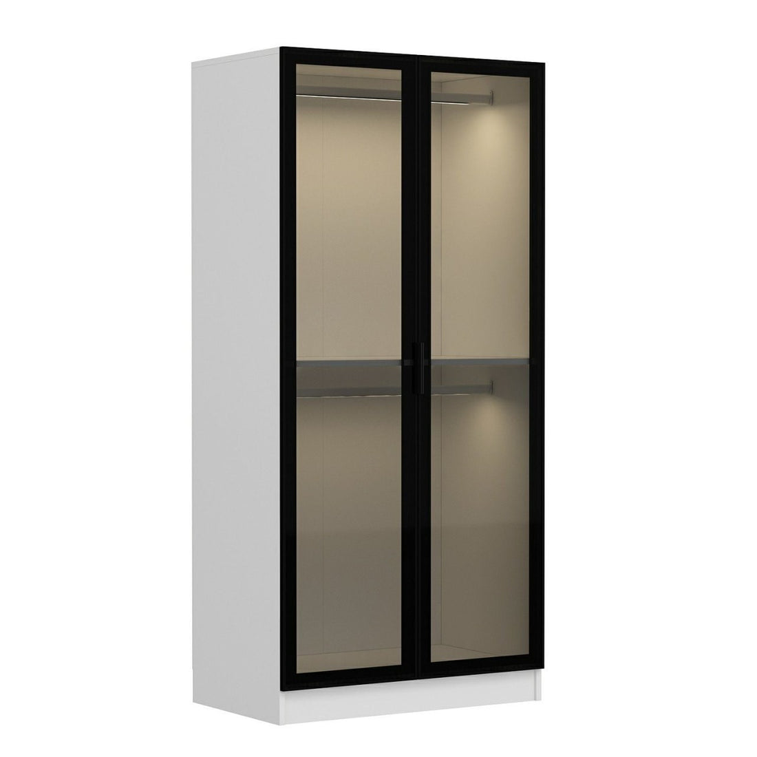 Armoire Kale Glass Black - 210
