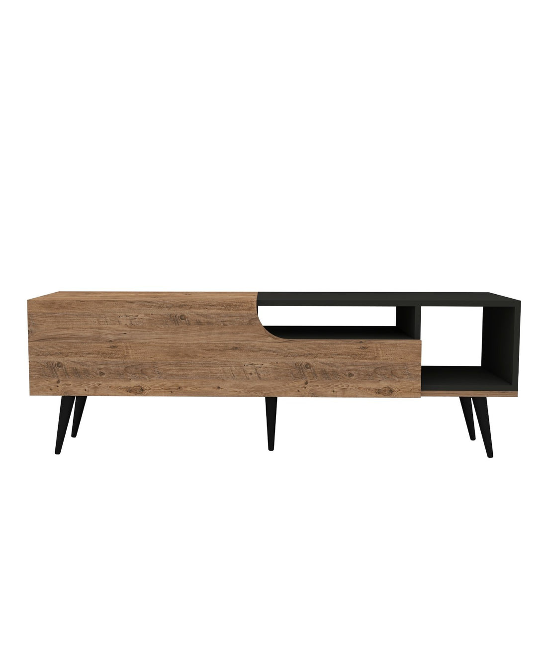 Meuble TV Alba - Atlantic Pine, Anthracite