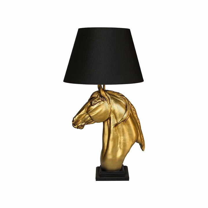 Abat-jour cheval avec support