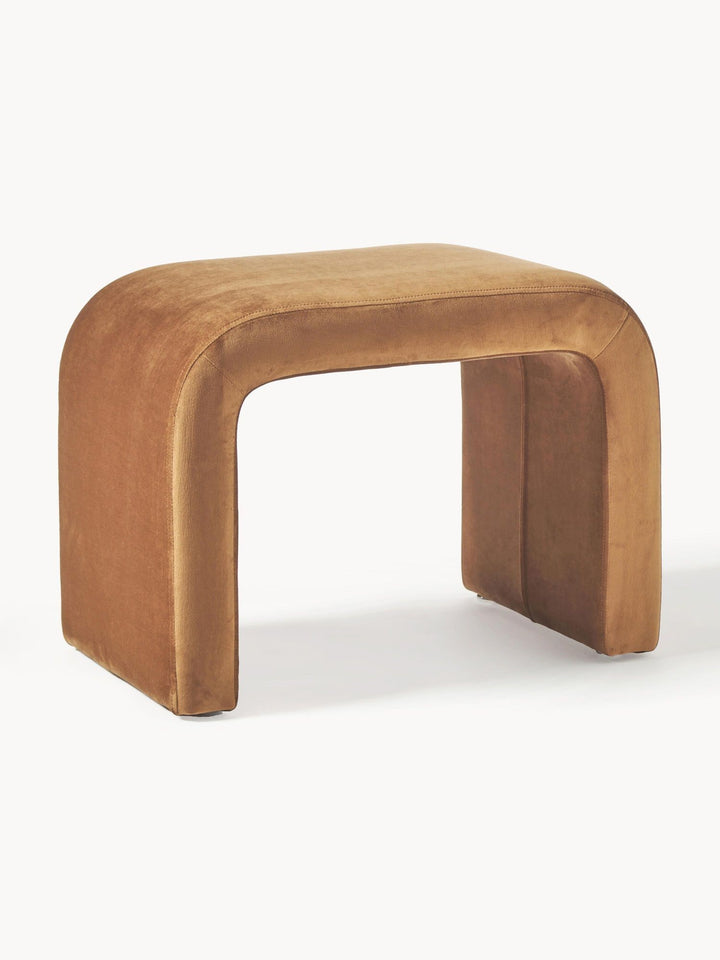 Tabouret en velours Sadiqué