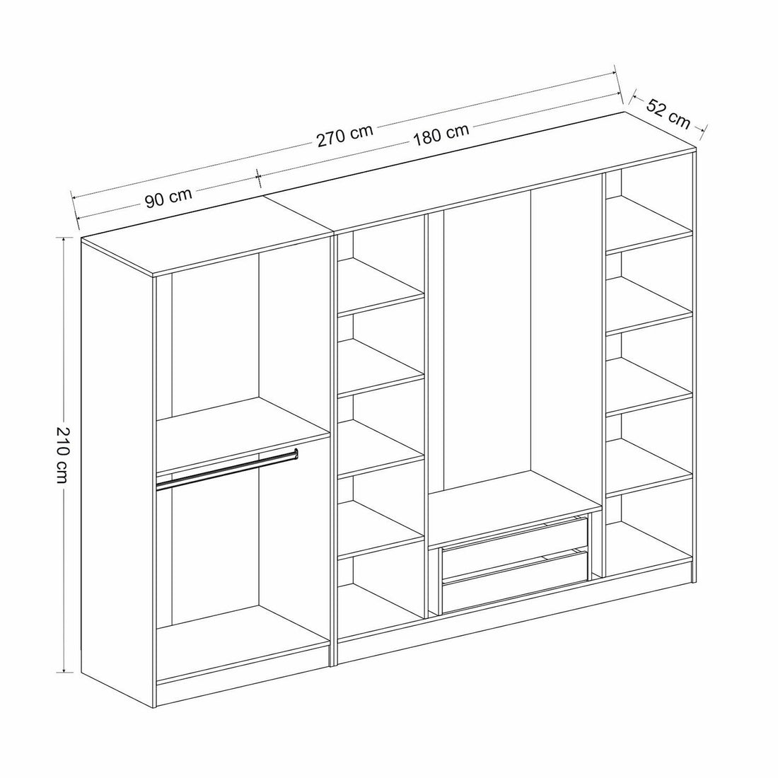 Armoire Kale Plus - 7812