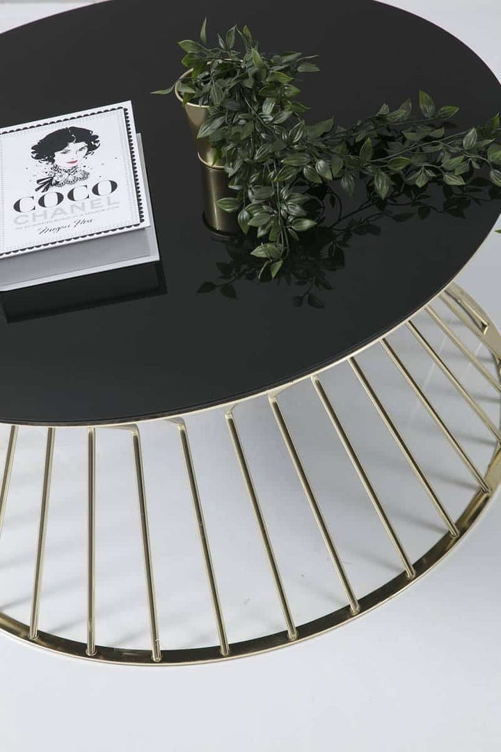 Gold Table basse dorée