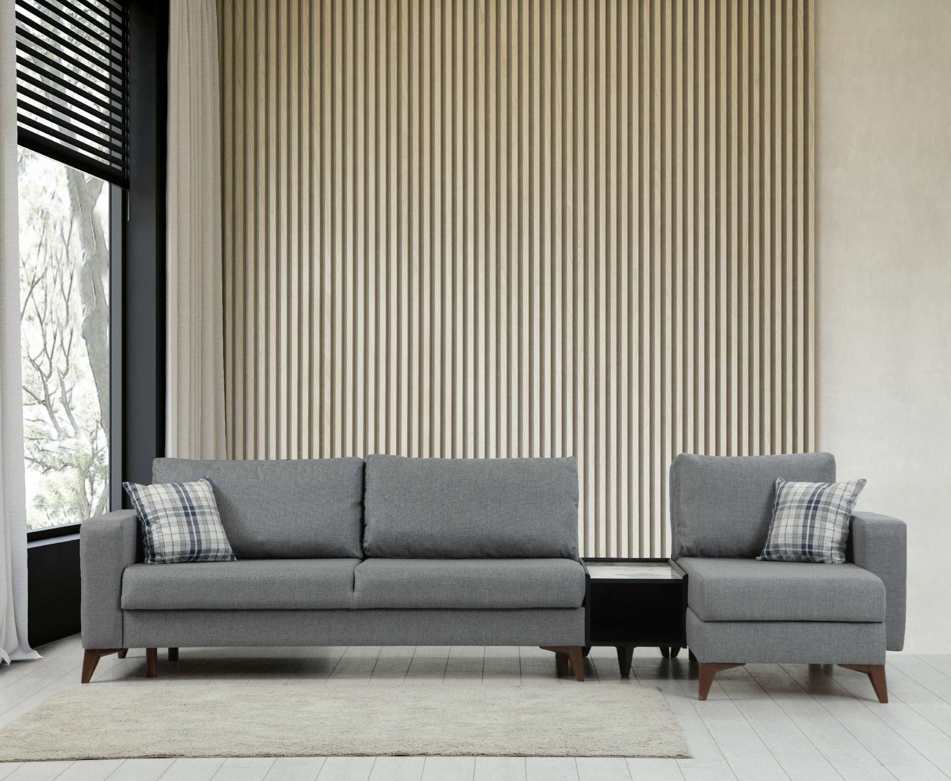 Canapé Kristal Rest Marble Set - Dark Grey