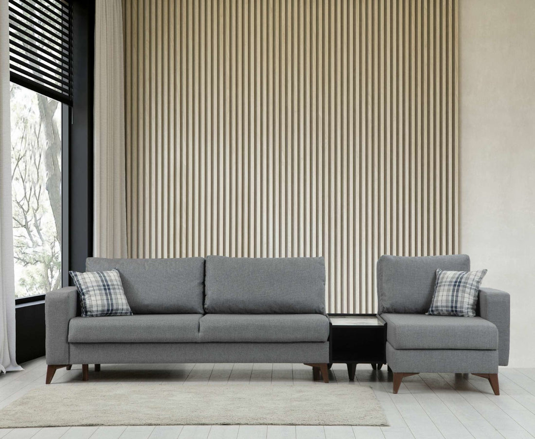 Canapé Kristal Rest Marble Set - Dark Grey