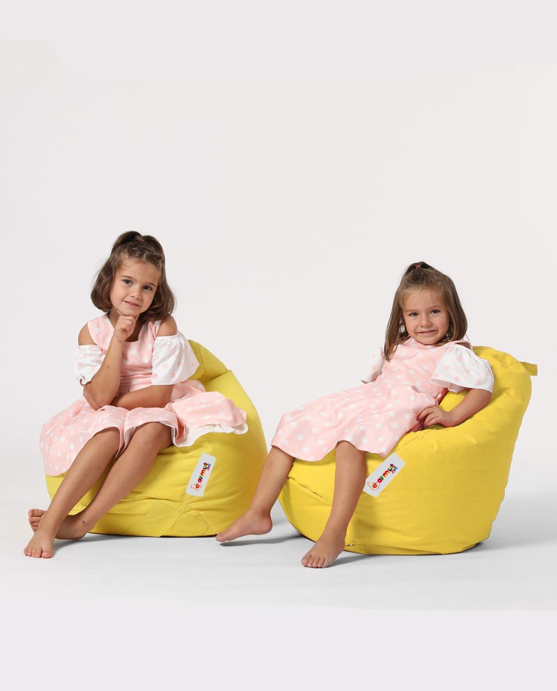Pouf de jardin Premium Kids - Yellow