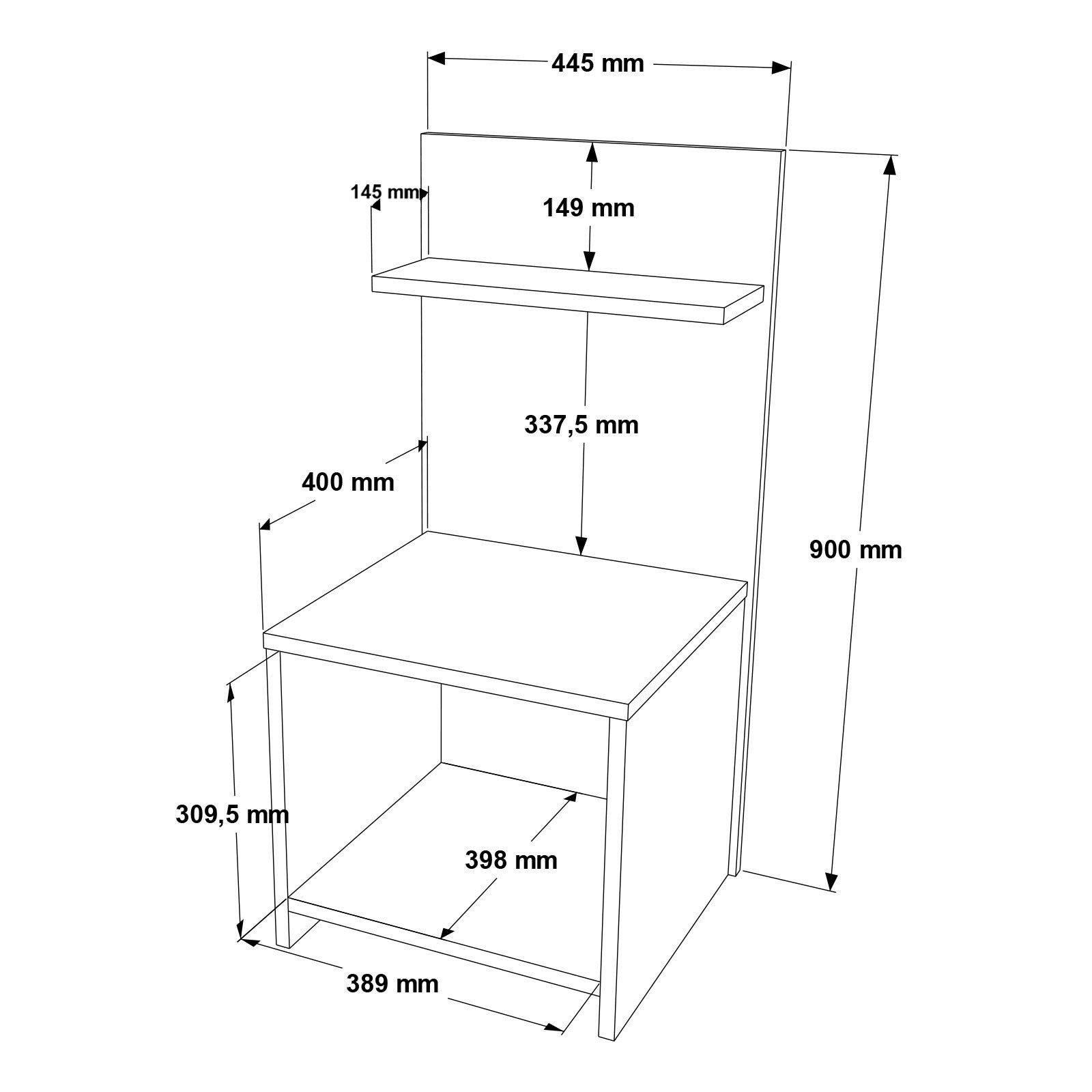 Table de chevet PS1-GP