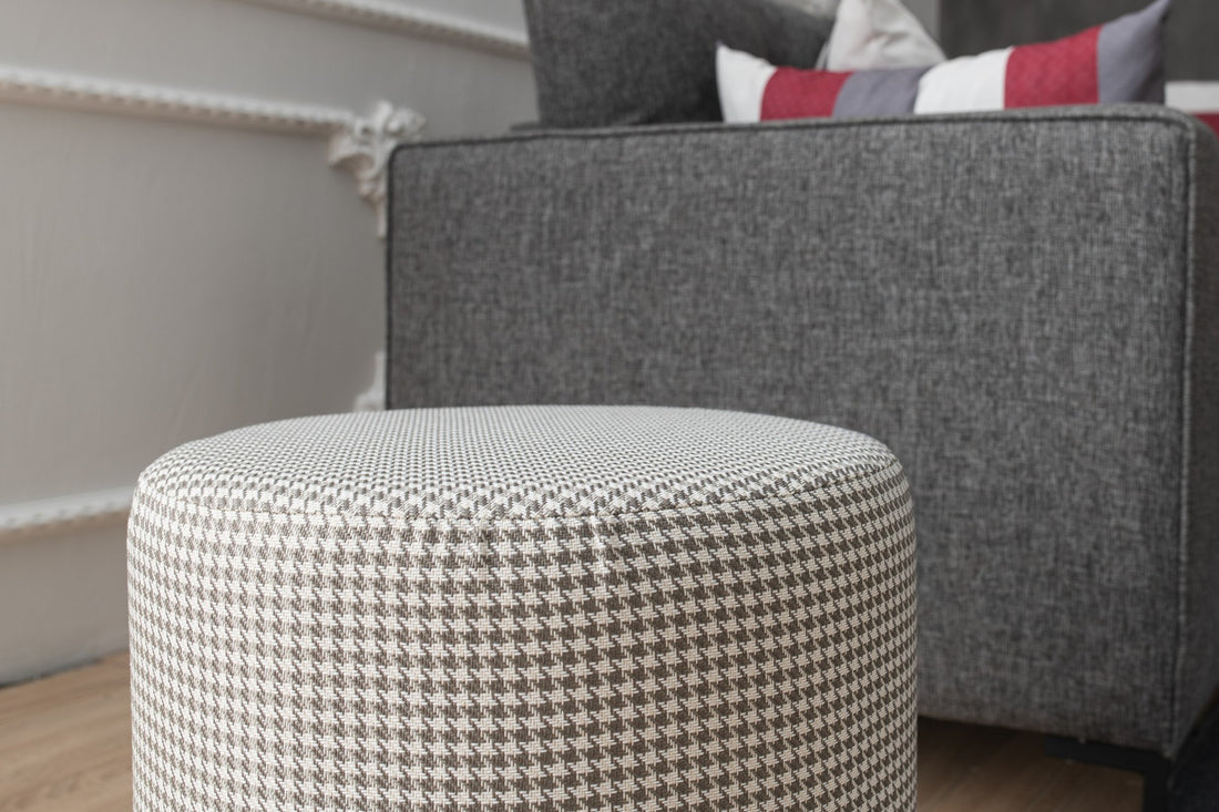 Tuffet Begon - Houndstooth