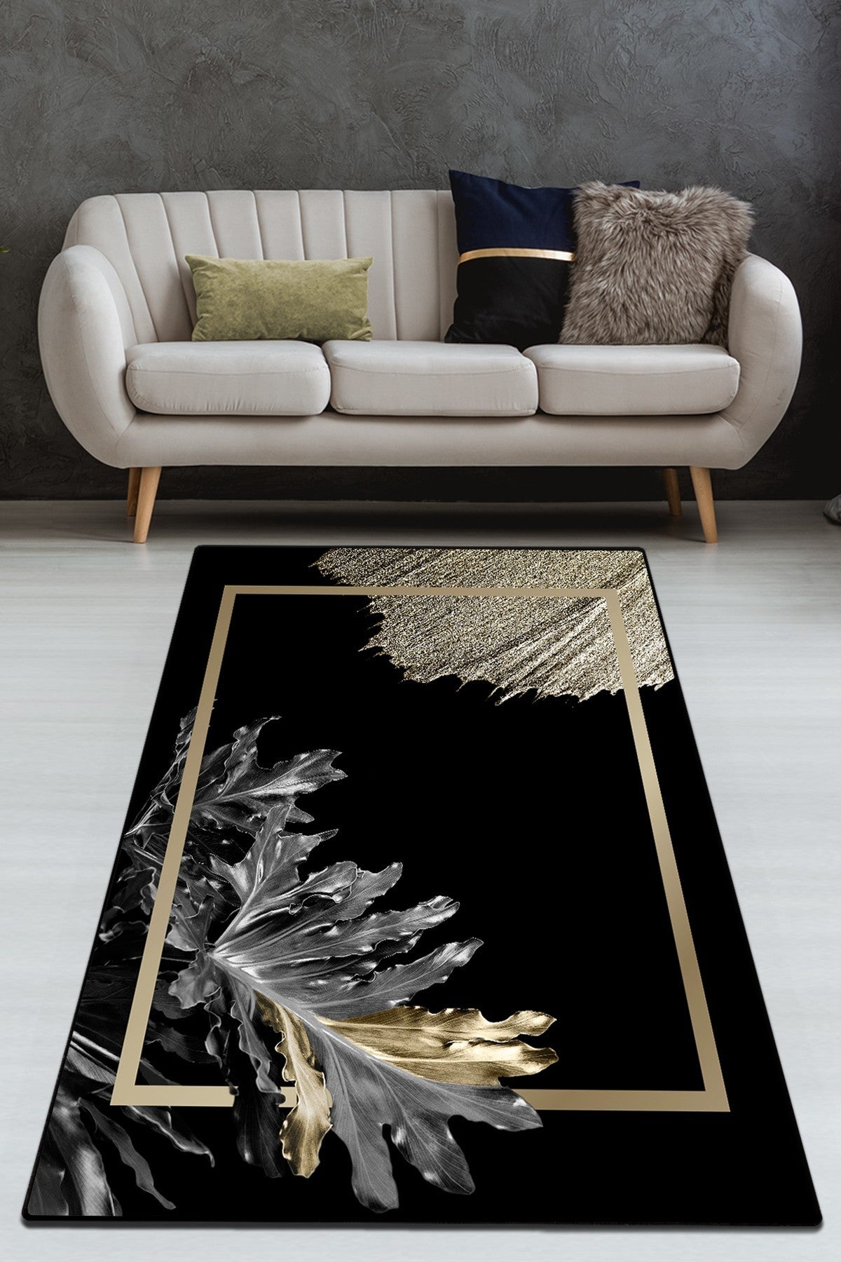 Tapis (120 x 180) Goude - Black