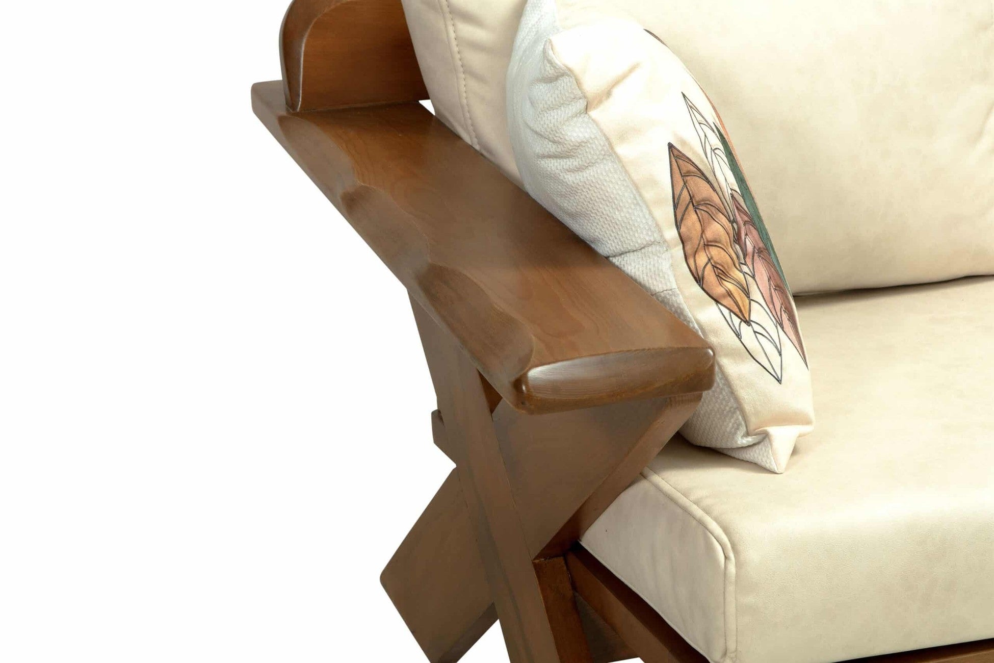 Salon de jardin avec coussins &amp; table basse Glace