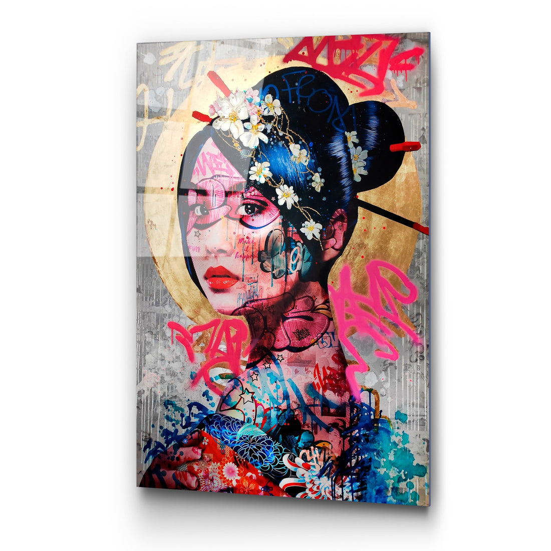 Peinture en verre trempé décoratif UV-726 70 x 100