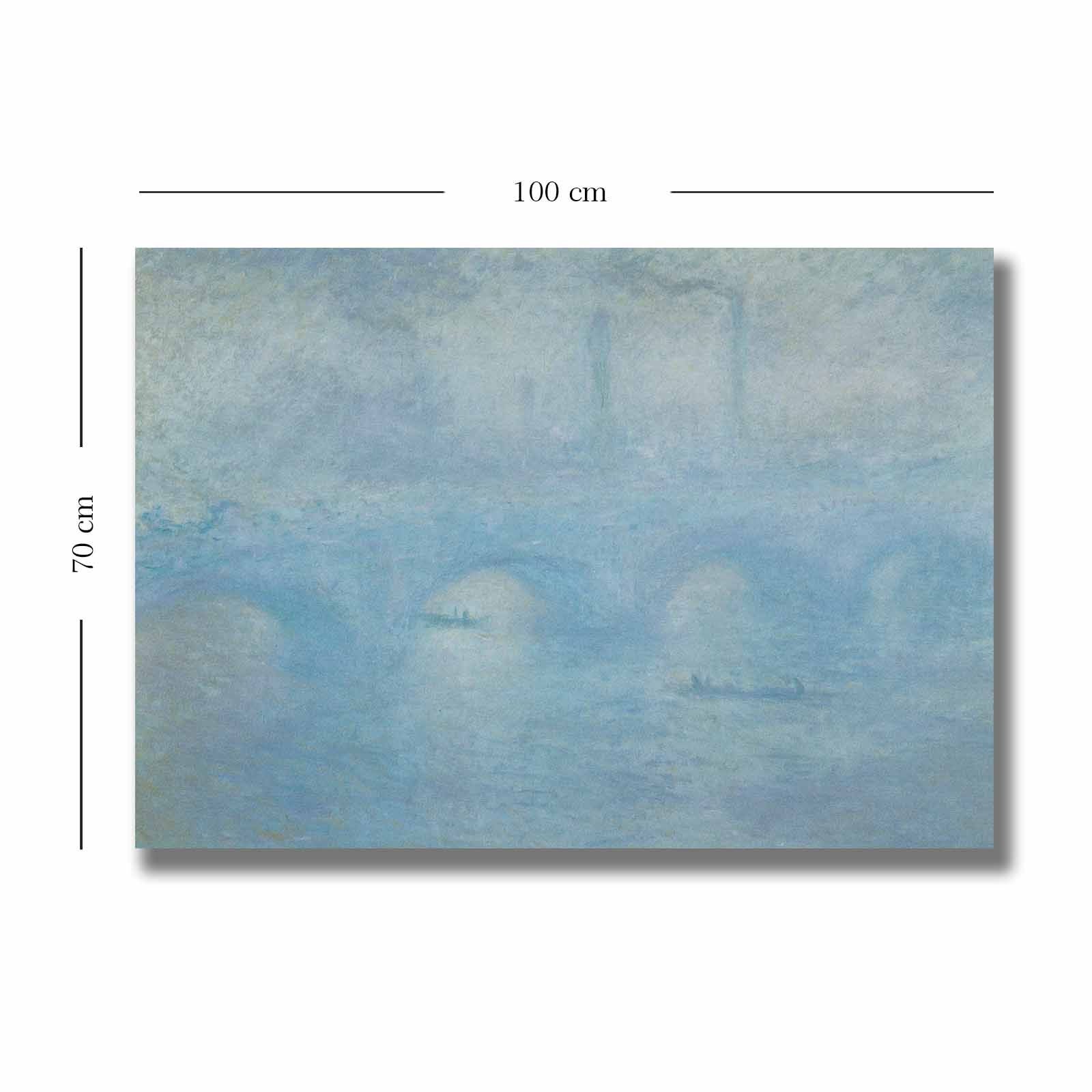 Peinture de toile décorative 70100MONET012