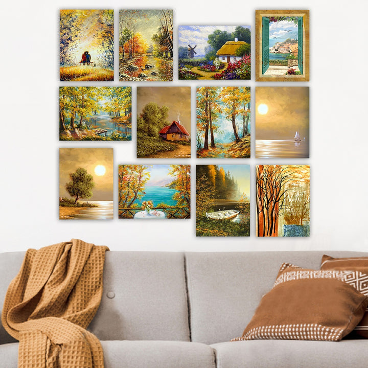 Peinture décorative MDF (12 pièces) 12MDF20YS