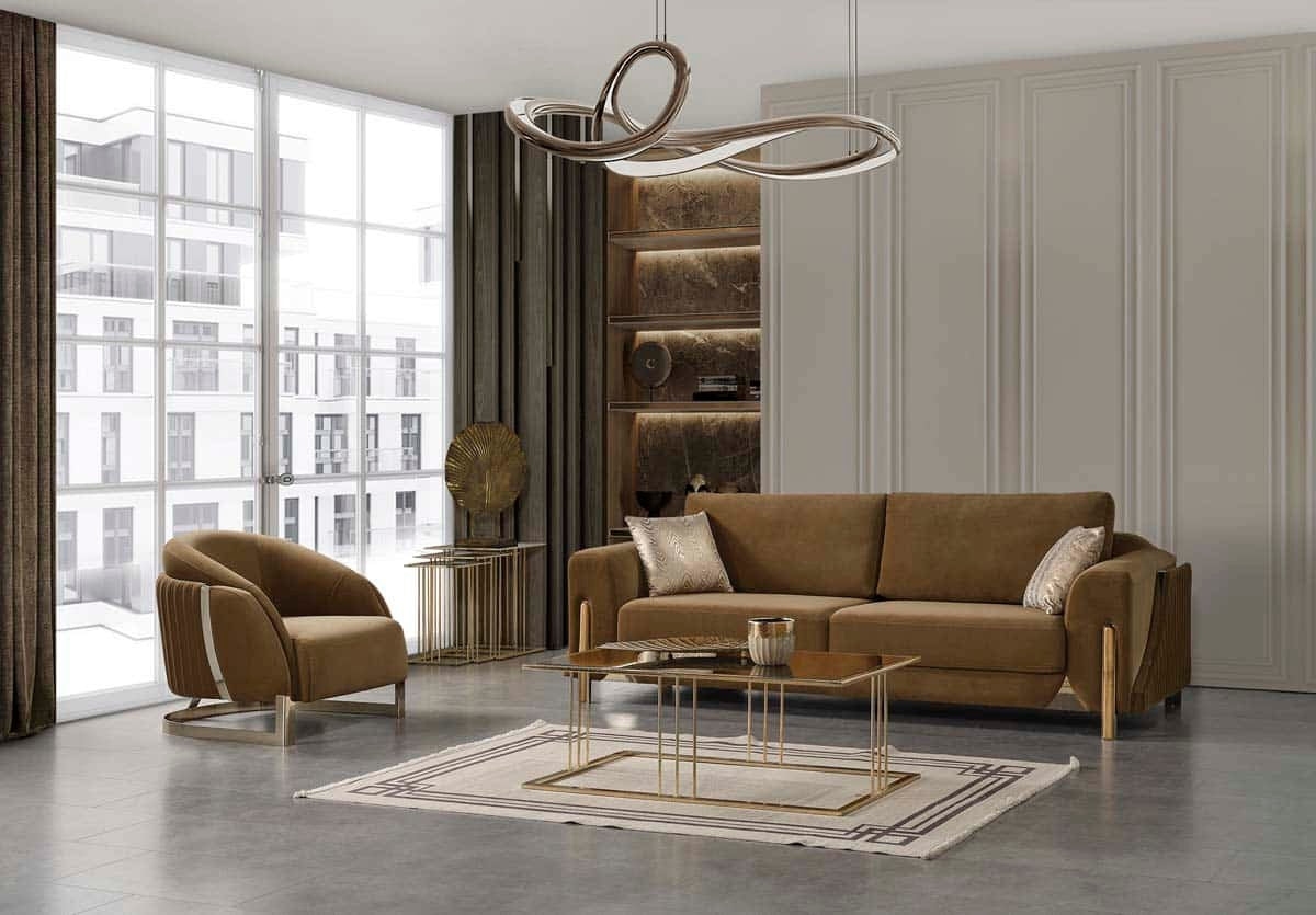 Olivya Ensemble de Canapé