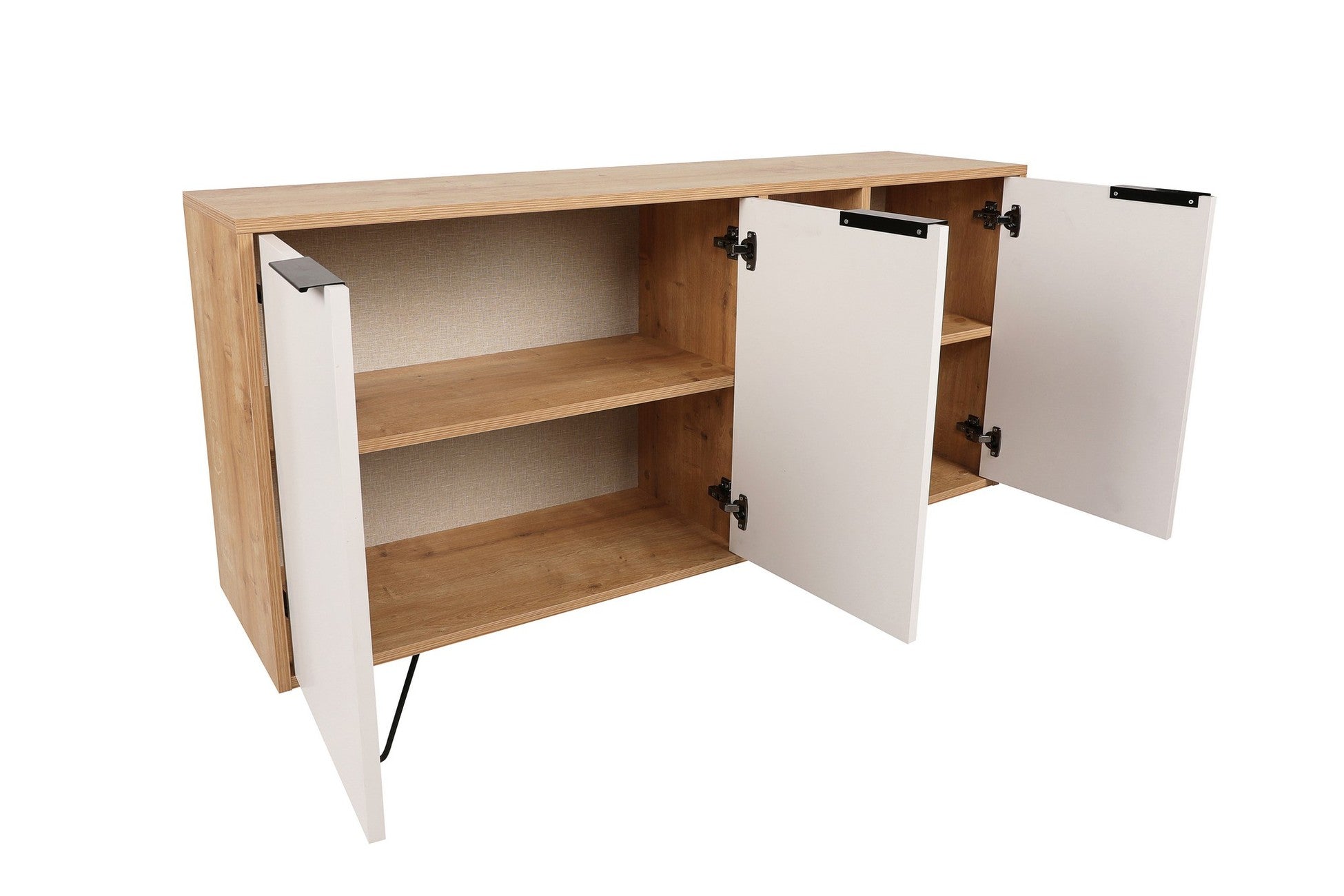 Console Clara Console - Oak, White