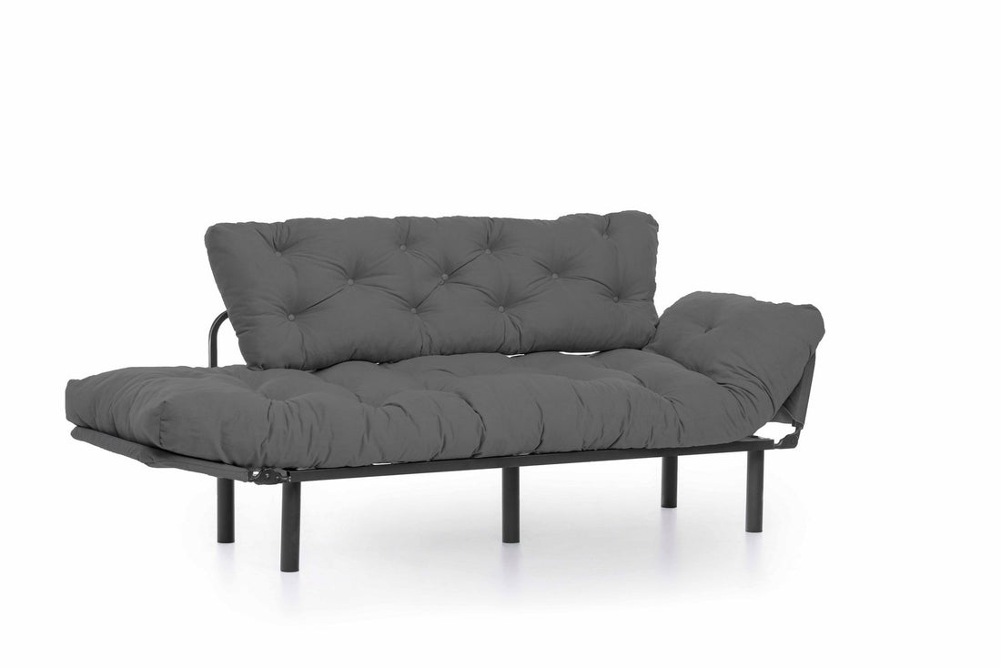 Canapé-lit 3 places Nitta Triple - Grey