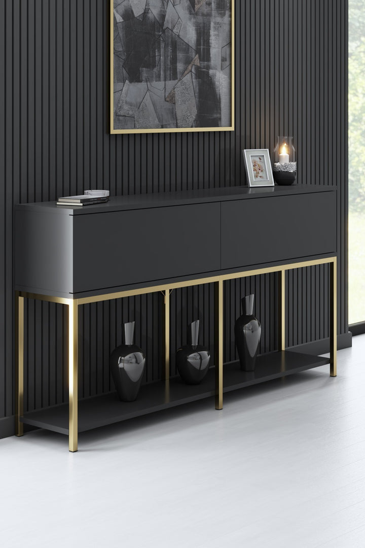 Console Lord - Anthracite, Gold