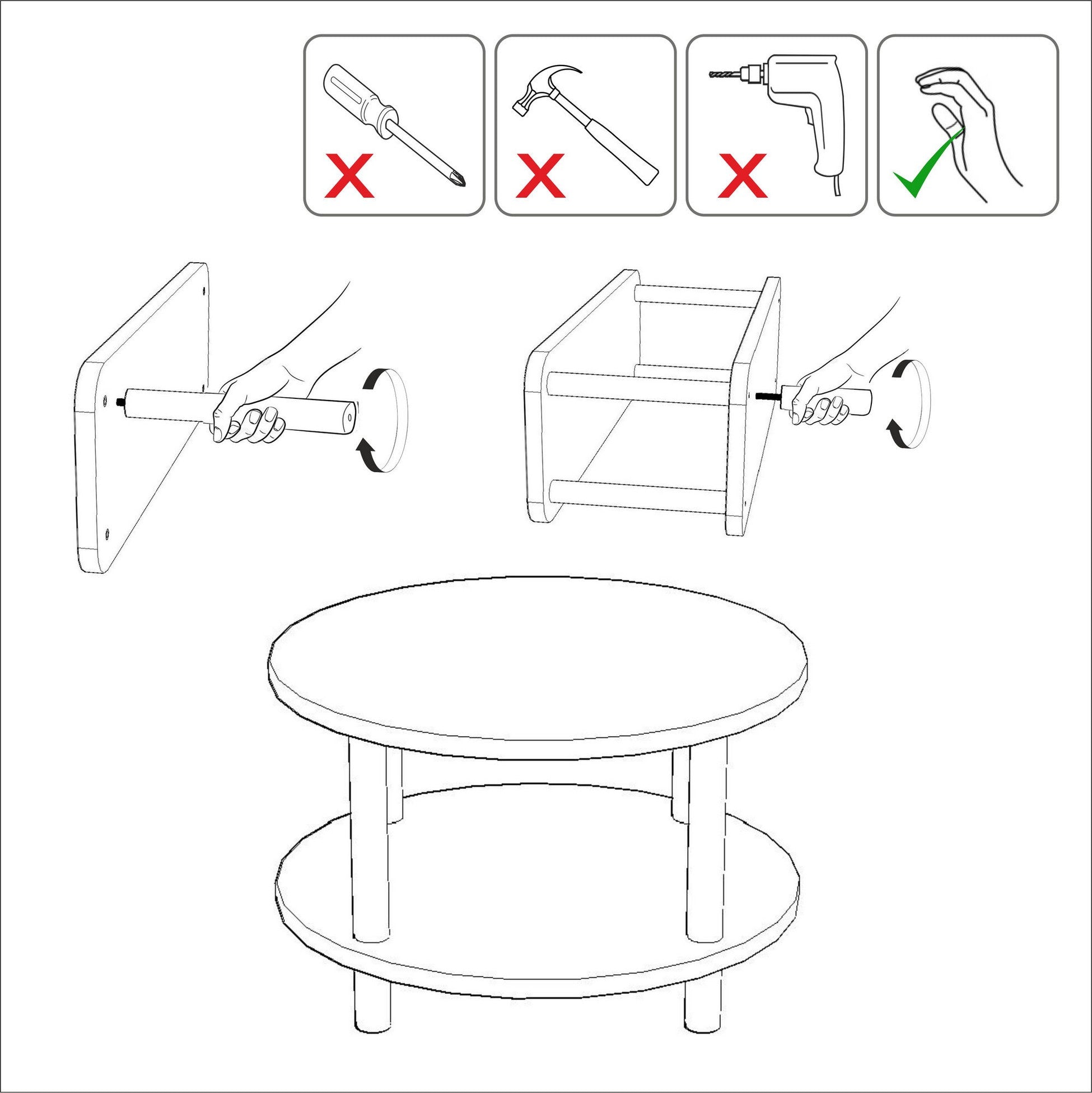 Table basse Roby - Black