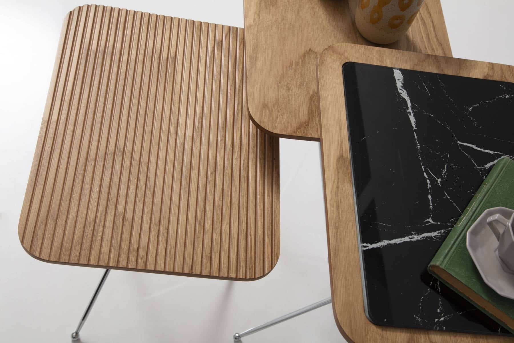 Diamond gigognes table noire