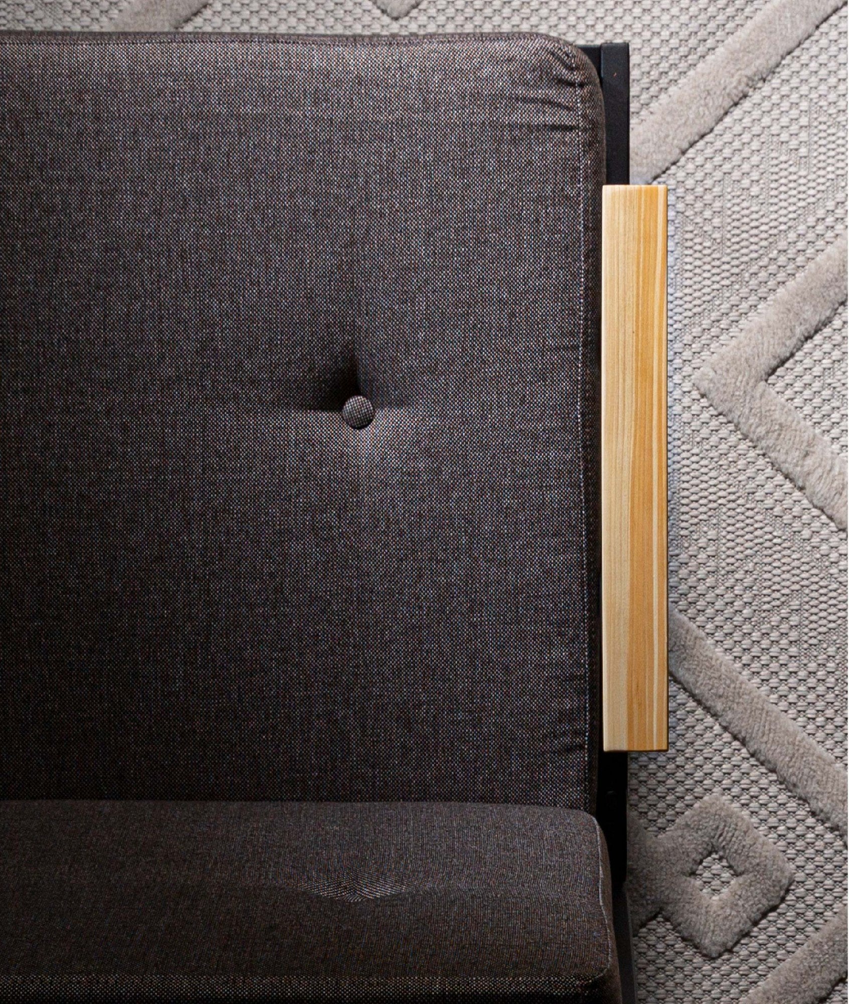 Canapé jardin de 1 place 600100 - Brown