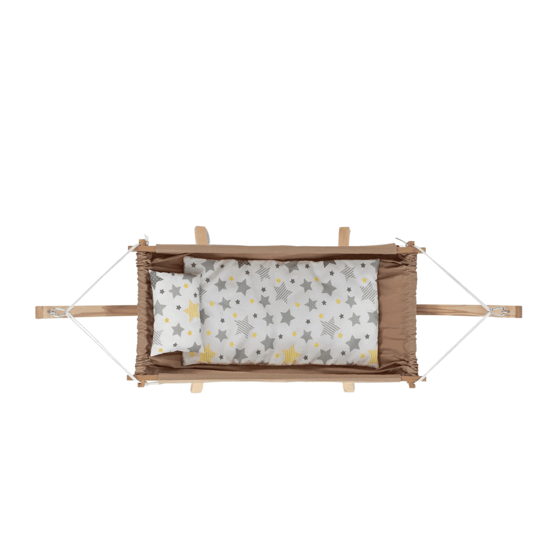 Hamac pour bébé L146xH68cm bois