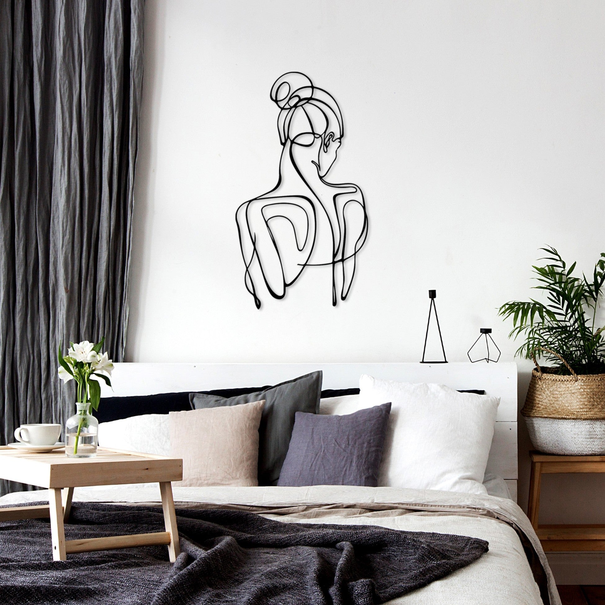 Accessoire mural en métal décoratif Sorella-1