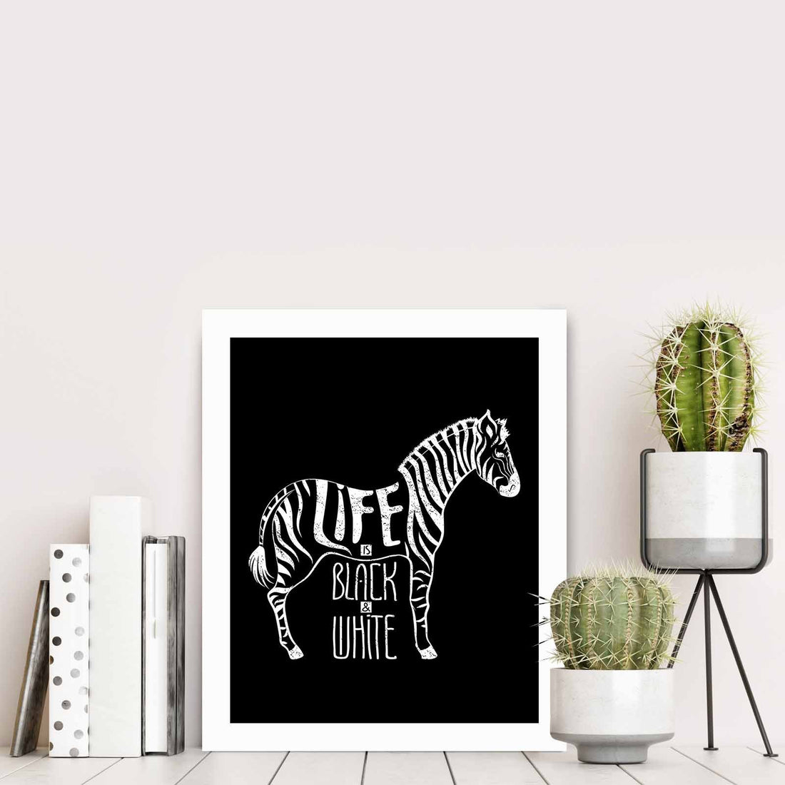 Peinture mdf encadrée décorative BCT-086