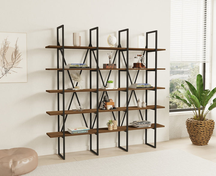 Étagère à livres Beylerbeyi - Walnut