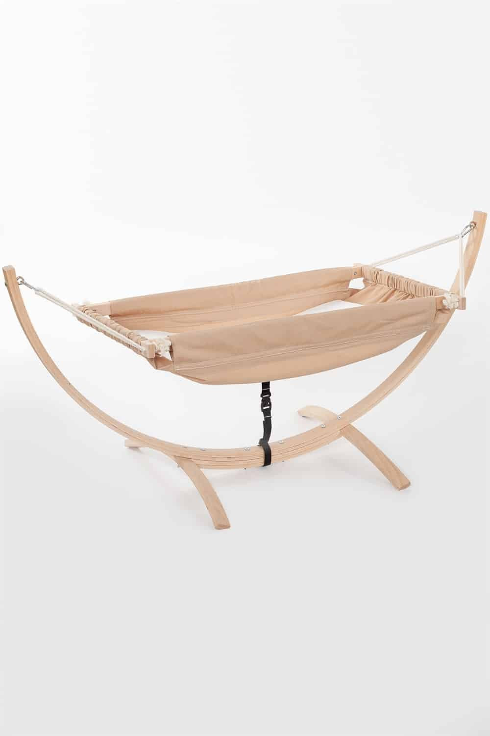 Hamac pour bébé L146xH68cm bois