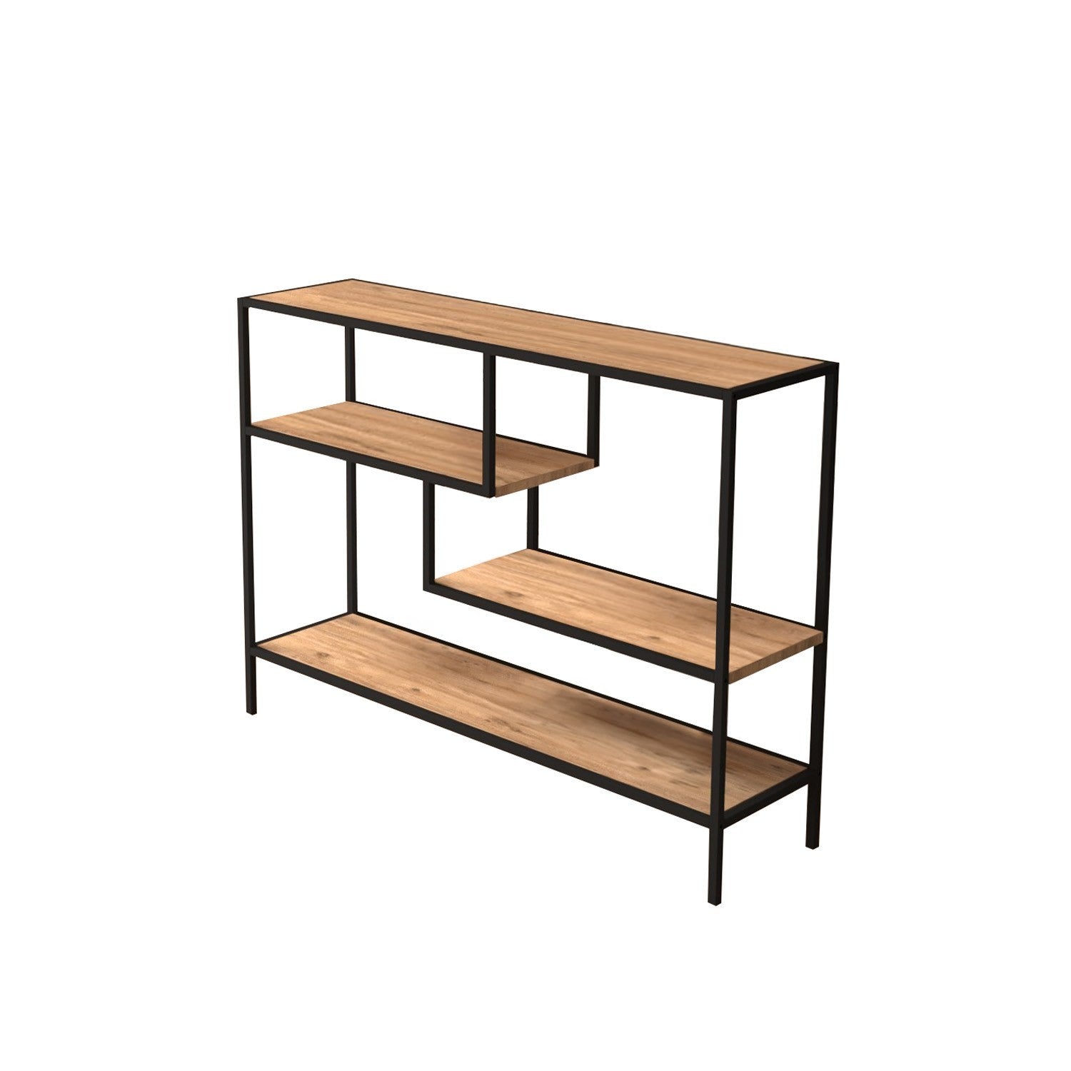 Buffet Hernes - Black, Oak