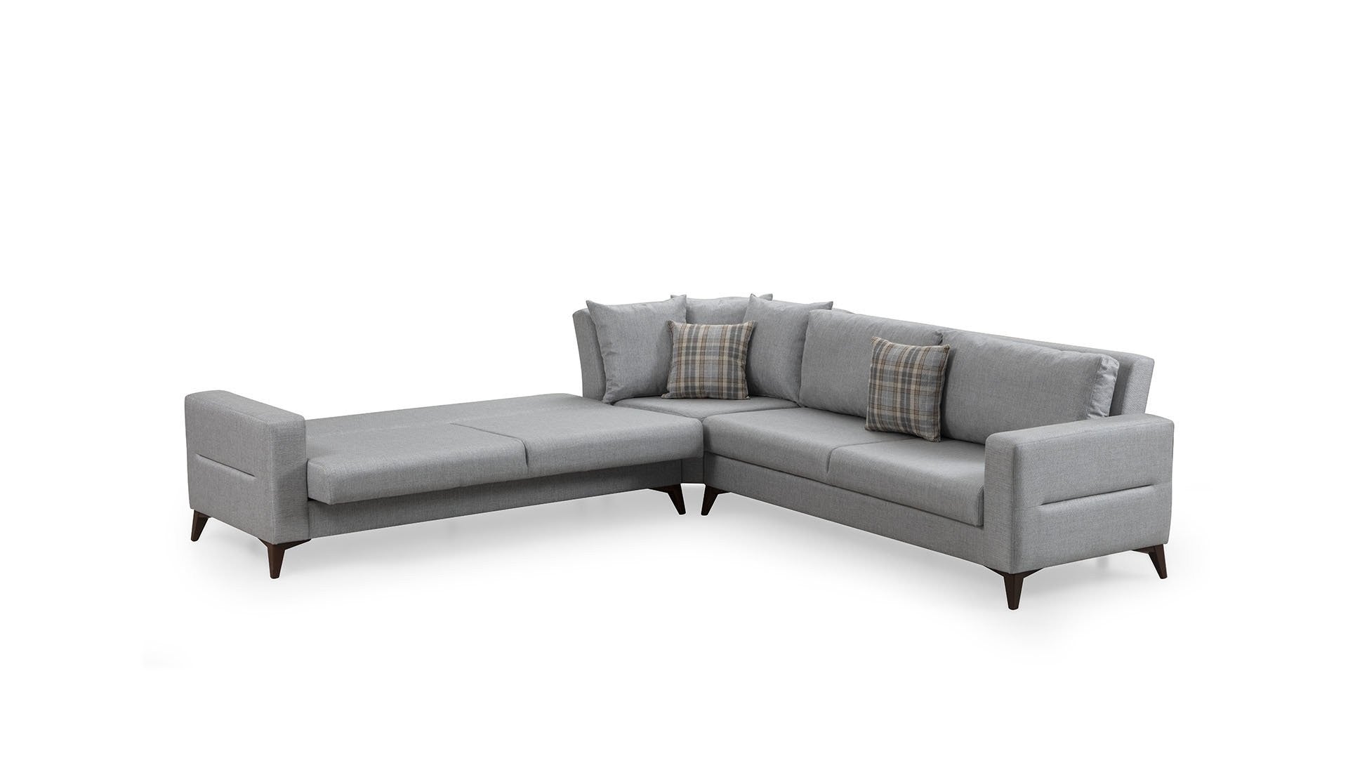 Canapé d'angle Kristal 3+Corner+3 - Light Grey