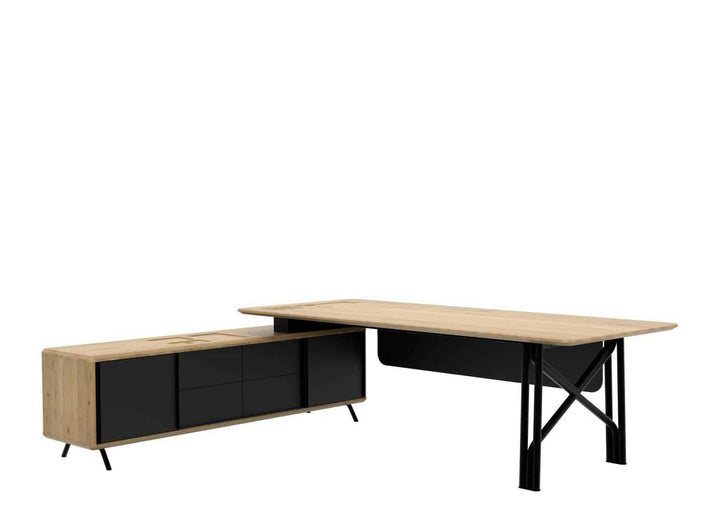 Exe-Z Bureau Dx Couleur 220 Cm