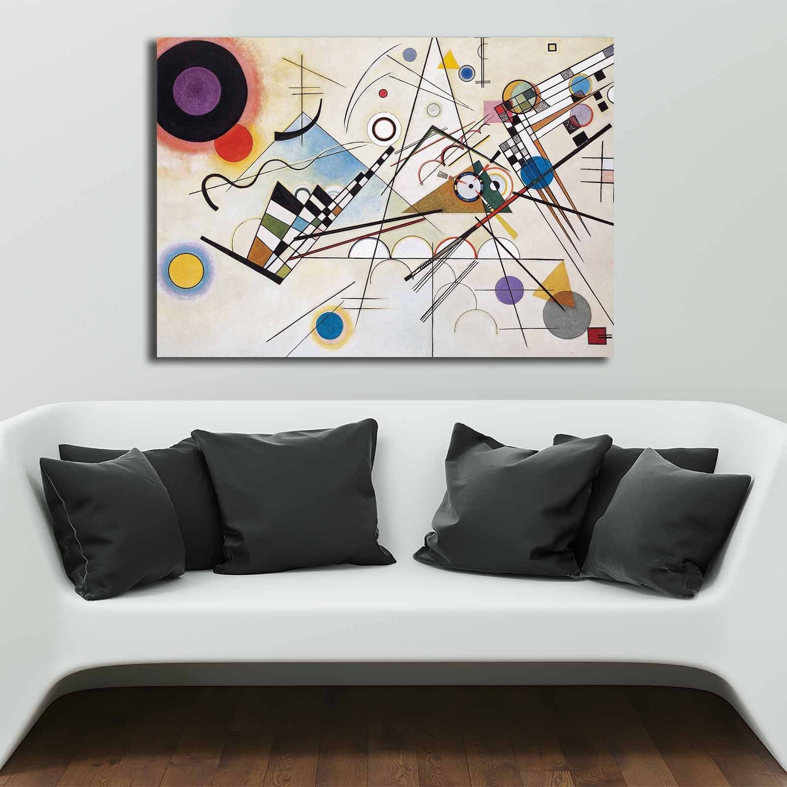 Peinture de toile décorative 70100KANDINSKY006