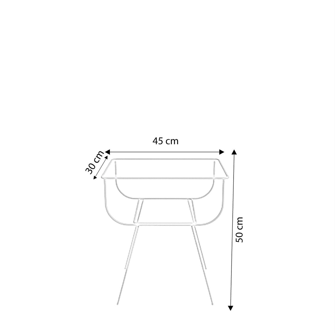 La table de nuit Wilhelmshaven L2051