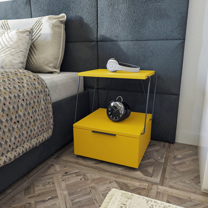 Table de chevet Tekoba - Yellow